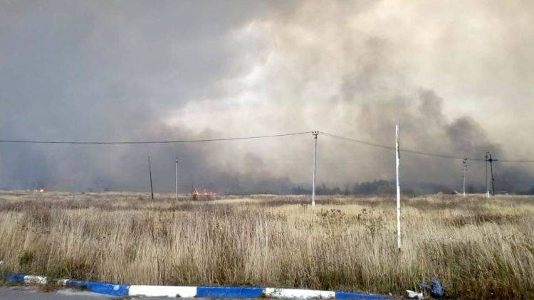 Пожар на складе боеприпасов в Рязанской области: что известно