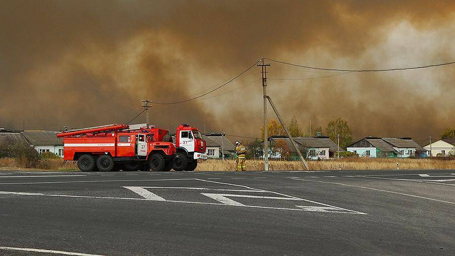В Рязанской области эвакуировали свыше 2 тыс. человек из-за пожара на складах