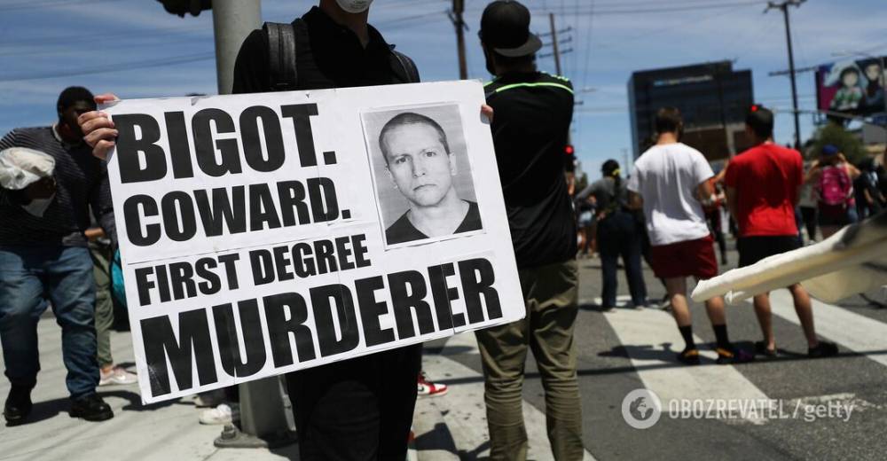 Резонансное убийство Джорджа Флойда в США: экс-копа Дерека Шовена выпустили под залог в $1 млн