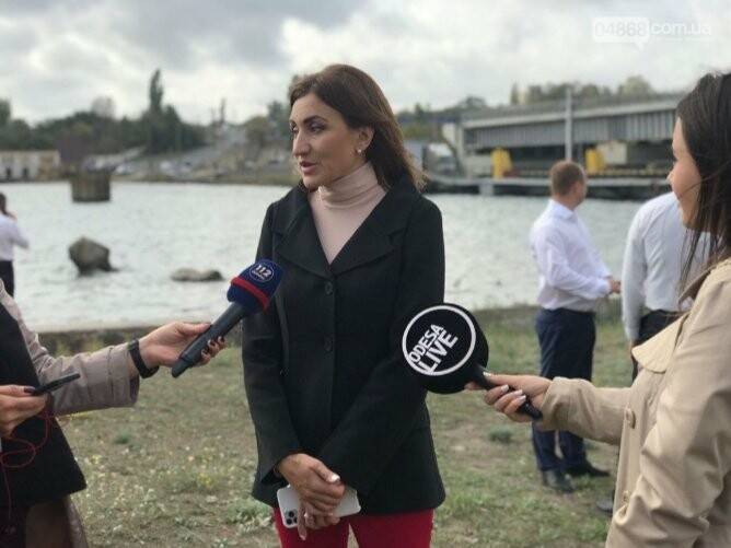 Плачкова: Завершение строительства моста в Черноморске будет победой всех жителей города