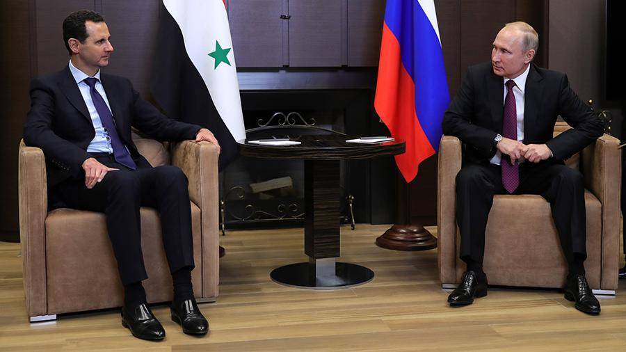 Асад заявил о планах встретиться с Путиным