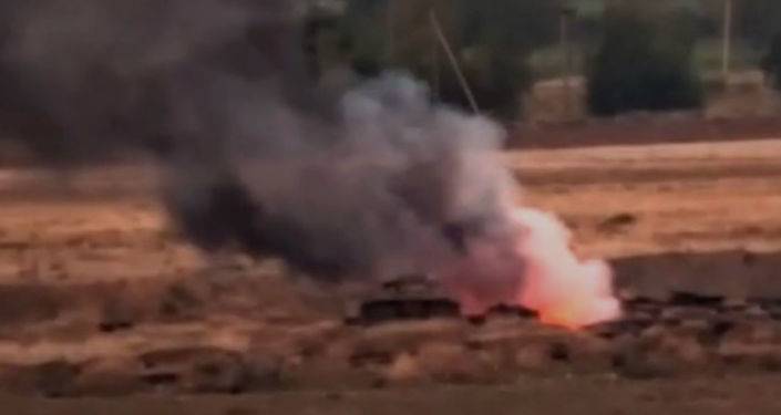 Армия Карабаха точным огнем поражает азербайджанскую технику – видео