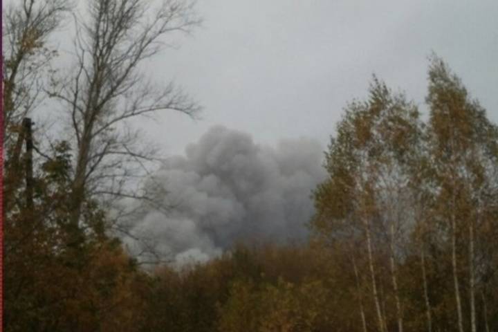 Пожар в Рязанской области на военном складе: данные на 10.00