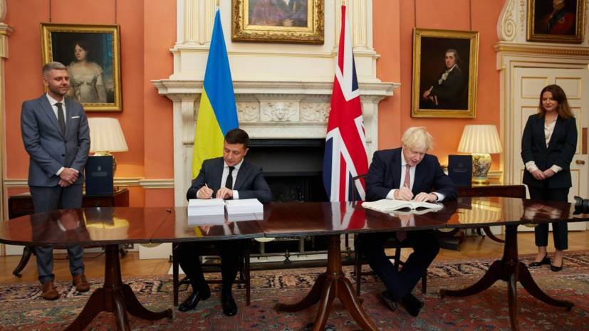Украина и Британия подписали соглашение о политическом сотрудничестве