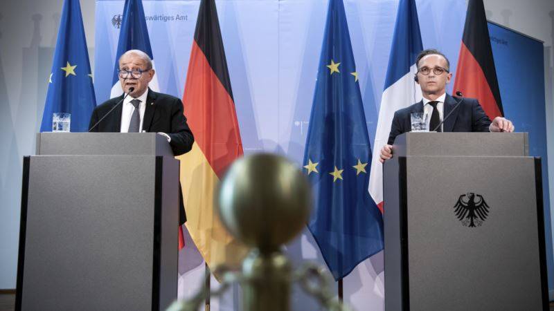 Франция и Германия: Евросоюз готов проявить жесткость в отношениях с Россией
