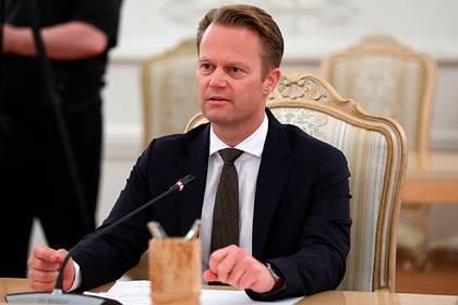 Глава МИД Дании рядом с Лавровым анонсировал санкции из-за Навального