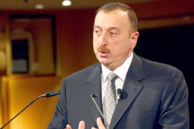 Алиев заявил, что Армения должна уйти из Нагорного Карабаха