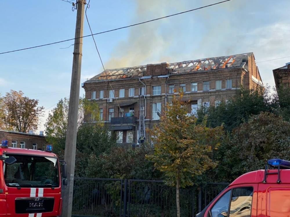 Пожар на исторической улице в Харькове: появилась информация о жертвах