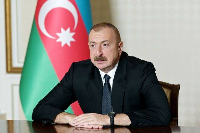 Алиев заявил, что в Карабахе будут размещены миротворцы из России и Турции