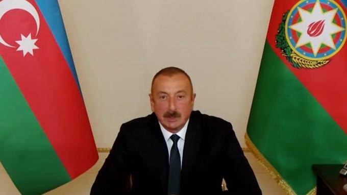 Алиев: Армения капитулировала в войне в Нагорном Карабахе
