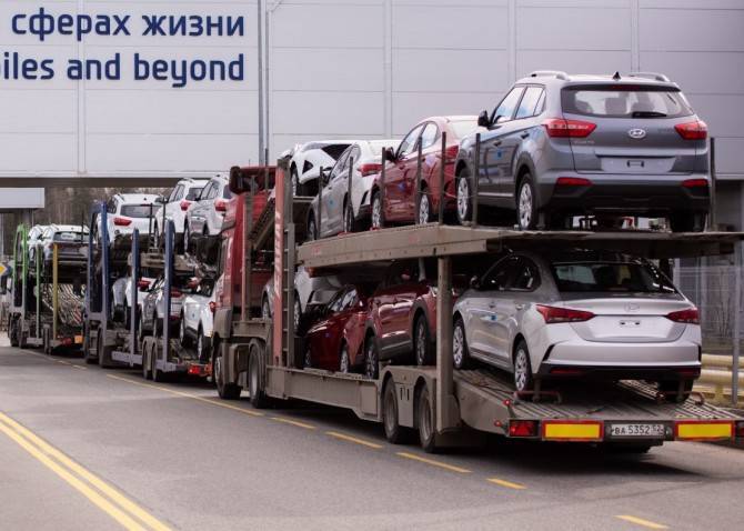 Экспорт легковых автомобилей за 9 месяцев упал на 46%