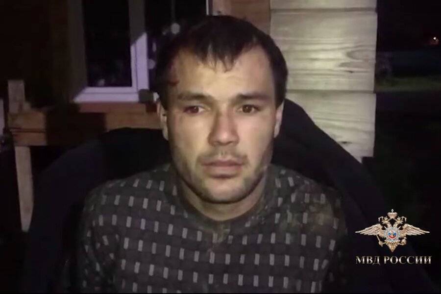 МВД опубликовало видео допроса подозреваемого в убийстве в Солнечногорске