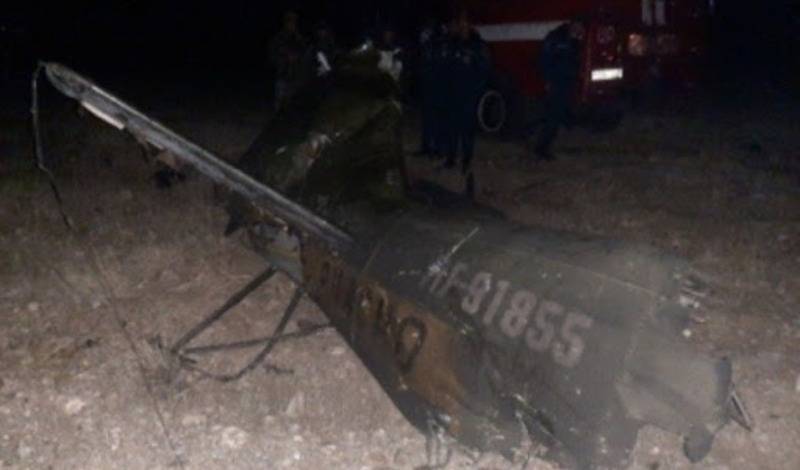 В Азербайджане завели уголовное дело о сбитом российском вертолете
