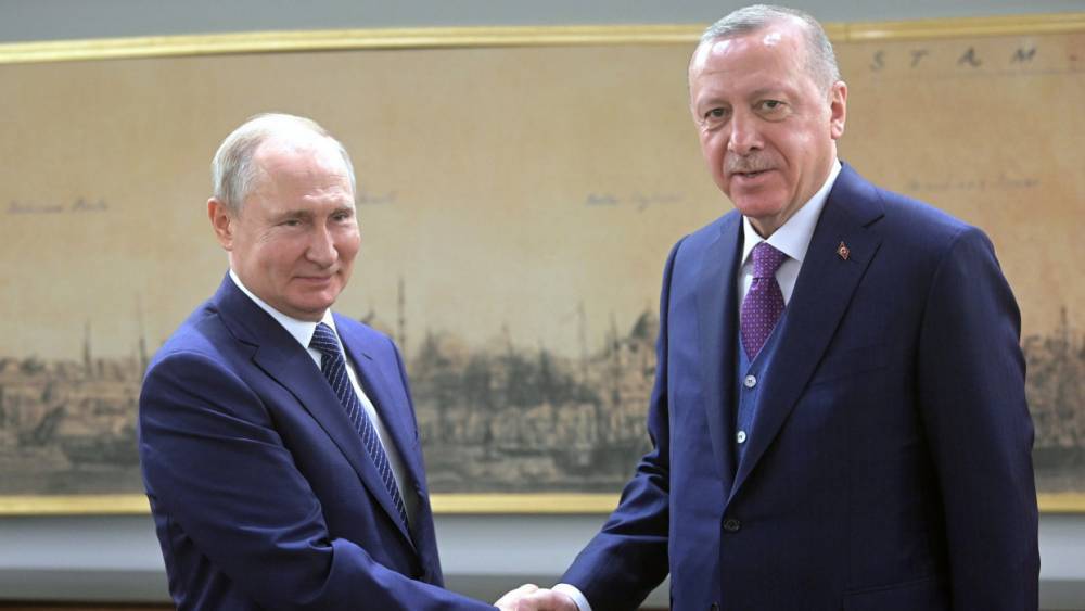 Путин провел с Эрдоганом переговоры по Карабаху и Сирии