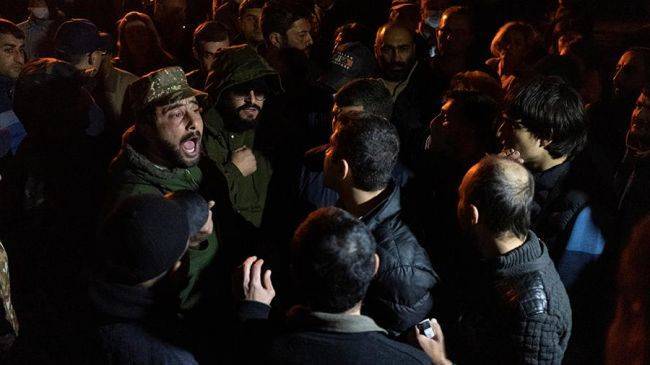 В Ереване задержаны участники беспорядков