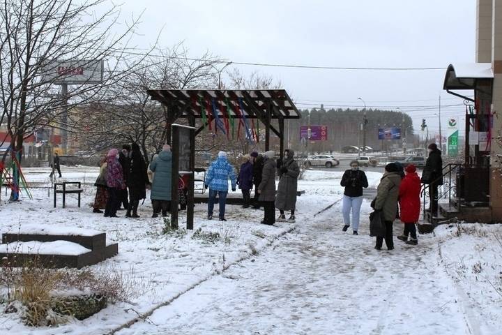 Новый сквер «Ӵош» открылся у бибилотеки № 23 в Ижевске