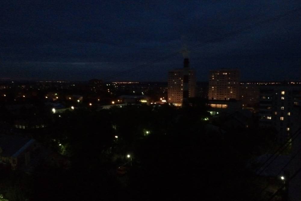 Жители Протвино пожаловались на отсутствие освещения улиц