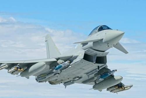 Германия заказала 38 новых боевых самолетов Eurofighter Typhoon