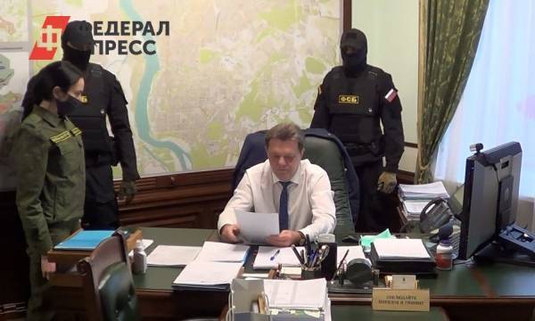 СКР опубликовал кадры задержания главы Томска