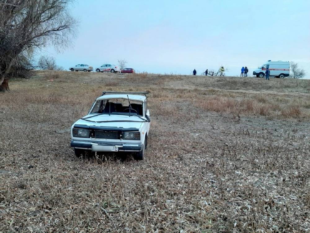 В Астраханской области в результате наезда автомобиля на лошадь пострадали 4 человека