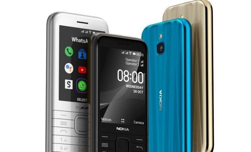 Стала известна дата выхода новой модели мобильного телефона Nokia 8000 4G
