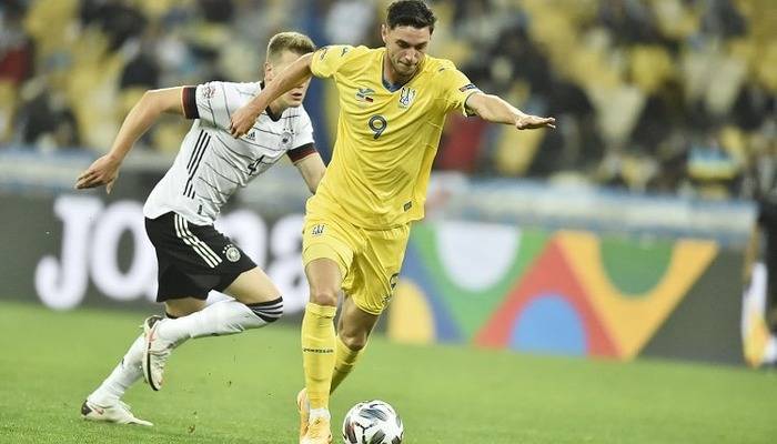 Пятов, Зубков и Яремчук в старте Украины на матч с Германией