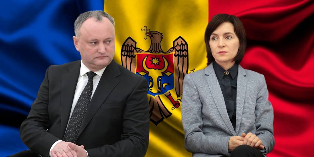 Игорь Додон и Майя Санду проголосовали на выборах президента в Молдавии
