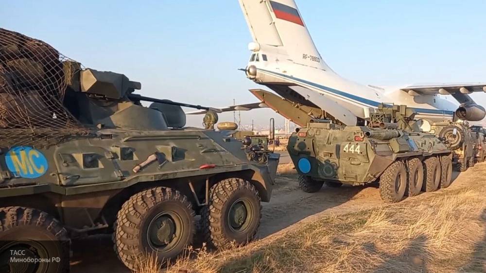 Военно-транспортные самолеты РФ с миротворцами совершили 118 рейсов в НКР