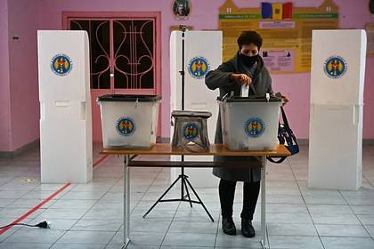 В России оценили проведение выборов президента в Молдавии