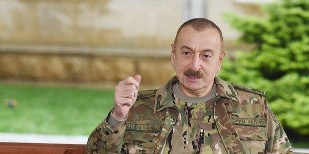 «Они глубоко ошибались». Алиев потребовал от Армении компенсации за нанесенный ущерб в Нагорном Карабахе