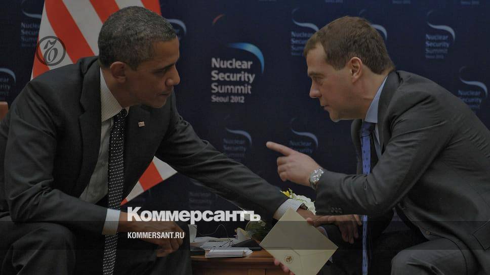 Обама считал Медведева «олицетворением новой России»