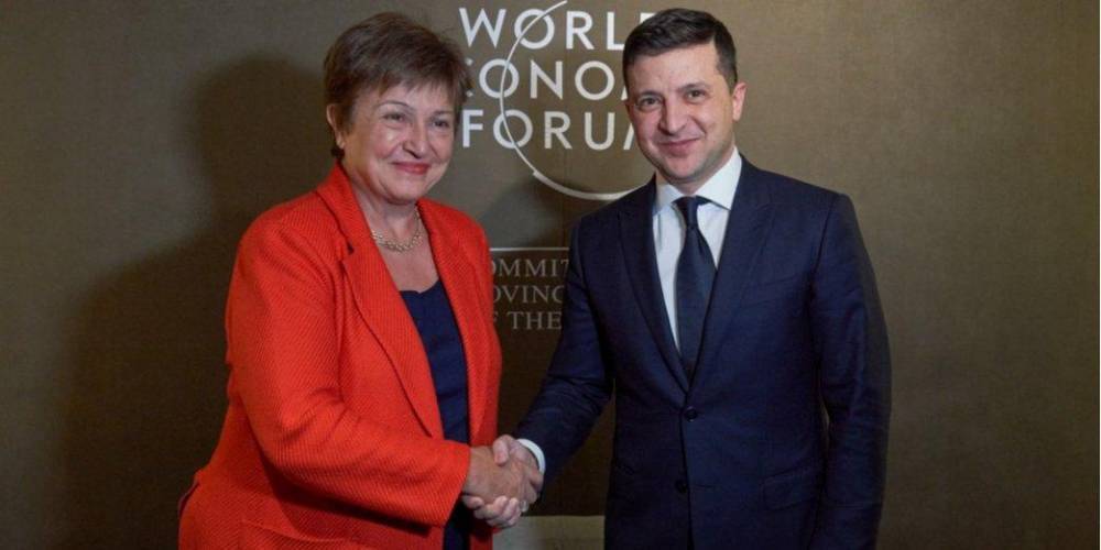 Глава МВФ в разговоре с Зеленским заявила о достигнутом прогрессе в сотрудничестве с Украиной