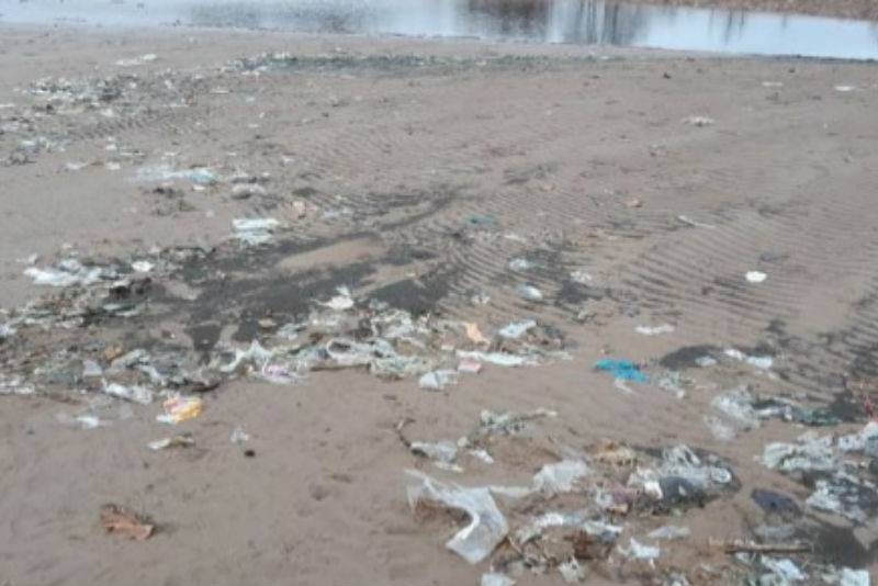 Дубковский пляж в Сестрорецке очистят от гор мусора