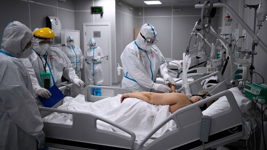 Каждый десятый госпитализированный с COVID-19 в РФ находится в тяжелом состоянии