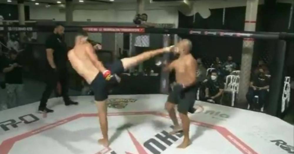 Из-за оплошности судьи: боец MMA трижды за поединок побывал в нокауте (видео)