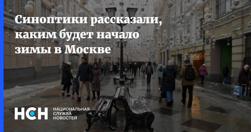 Синоптики рассказали, каким будет начало зимы в Москве