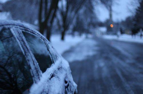 В Украине местами намело уже по 8 сантиметров снега