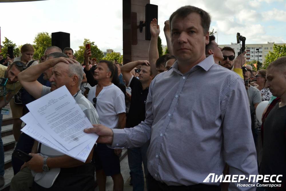 В Солигорске задержали сопредседателя стачкома «Беларуськалия» Анатолия Бокуна