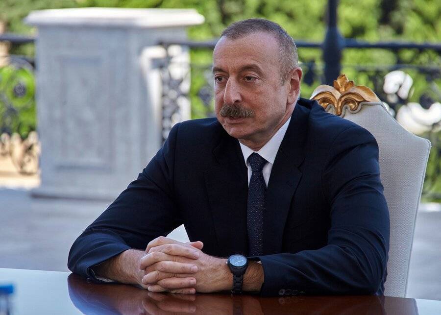 Алиев заявил о переходе Агдамского района под контроль Баку