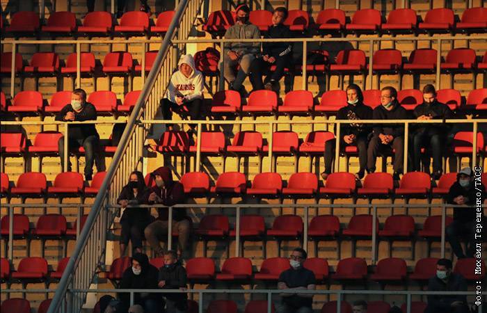 На московских матчах РПЛ разрешили присутствие до 25% зрителей от вместимости арен