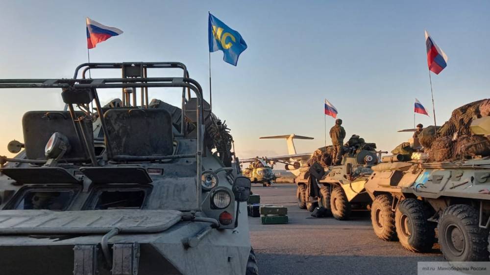 Миротворческий контингент РФ завершил развертывание в Нагорном Карабахе