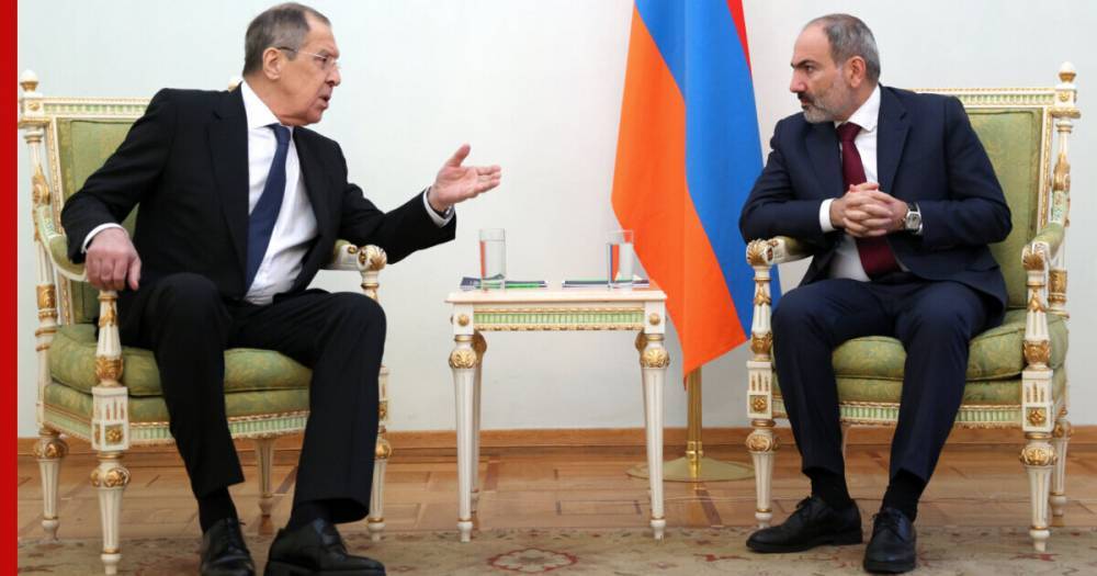 Лавров рассказал о результатах переговоров российской делегации в Ереване