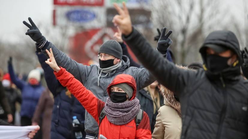 МВД Белоруссии заявило о снижении числа протестующих