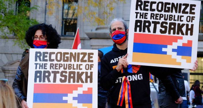 Армянская диаспора продолжает борьбу за признание независимости Карабаха