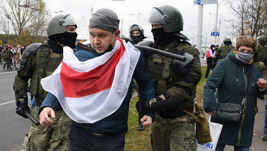 В Белоруссии арестовали почти 350 человек после митингов 22 ноября