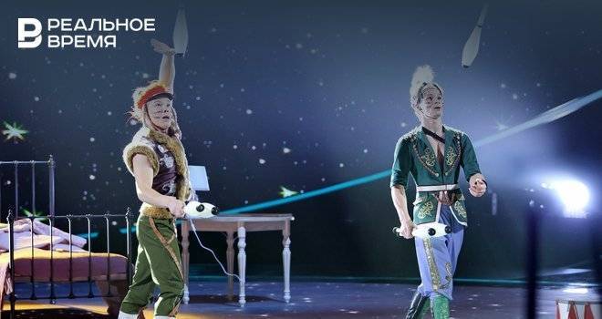 Жонглеры из Казани впечатлили Сергея Безрукова и Диму Билана в конкурсе юных артистов