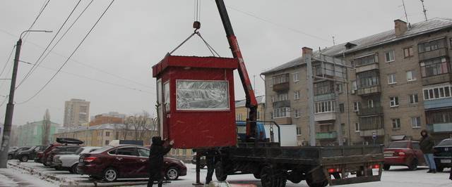 В Канавинаском районе Нижнего Новгорода снесли незаконные ларьки