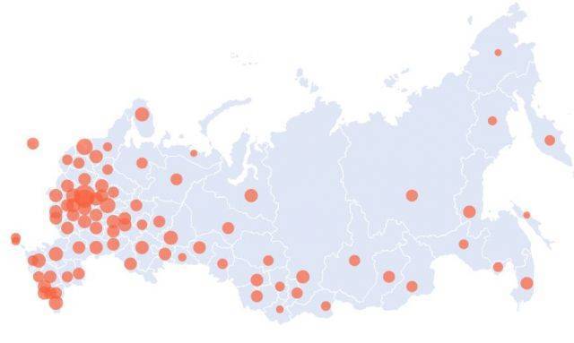 Количество больных коронавирусом в России на 23 ноября