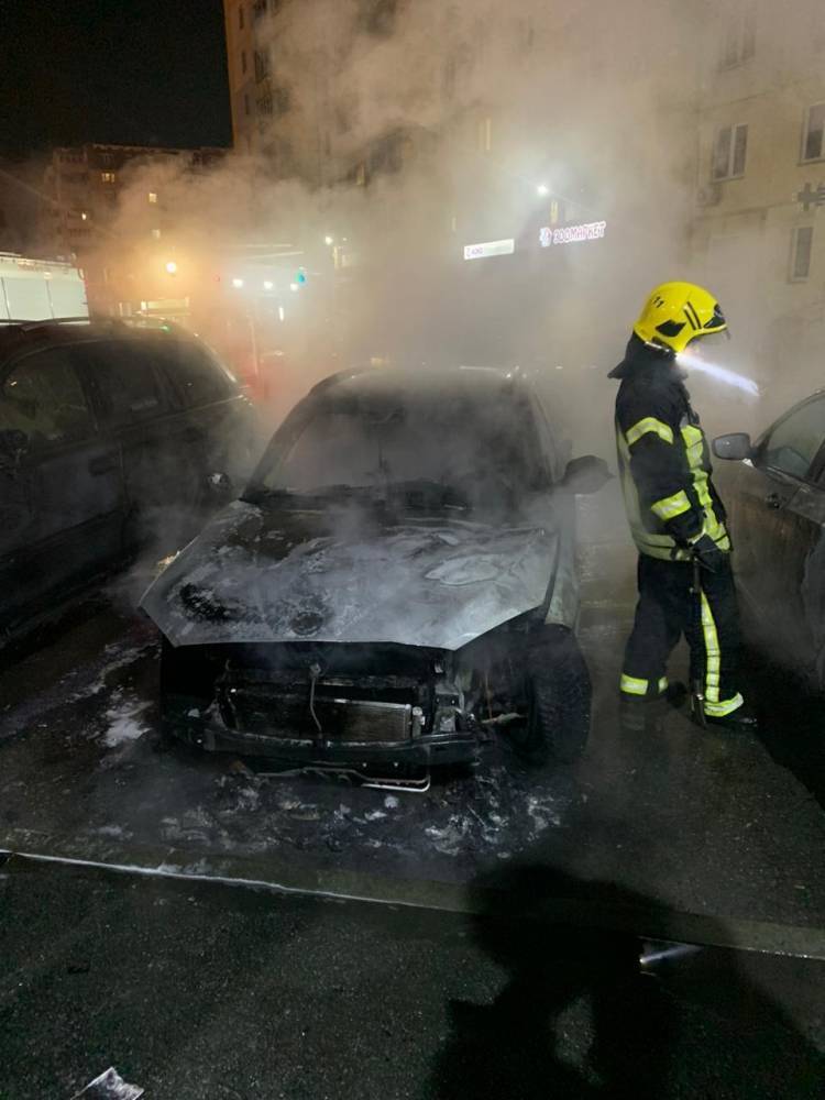 В Челябинске неизвестные сожгли автомобиль журналиста Znak.com