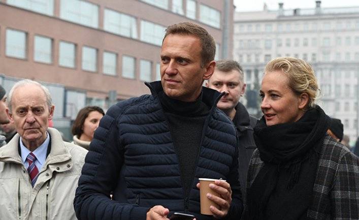 Abendlich Hamburg (Германия): сенсация! Запад решил заменить Алексея Навального его женой Юлией